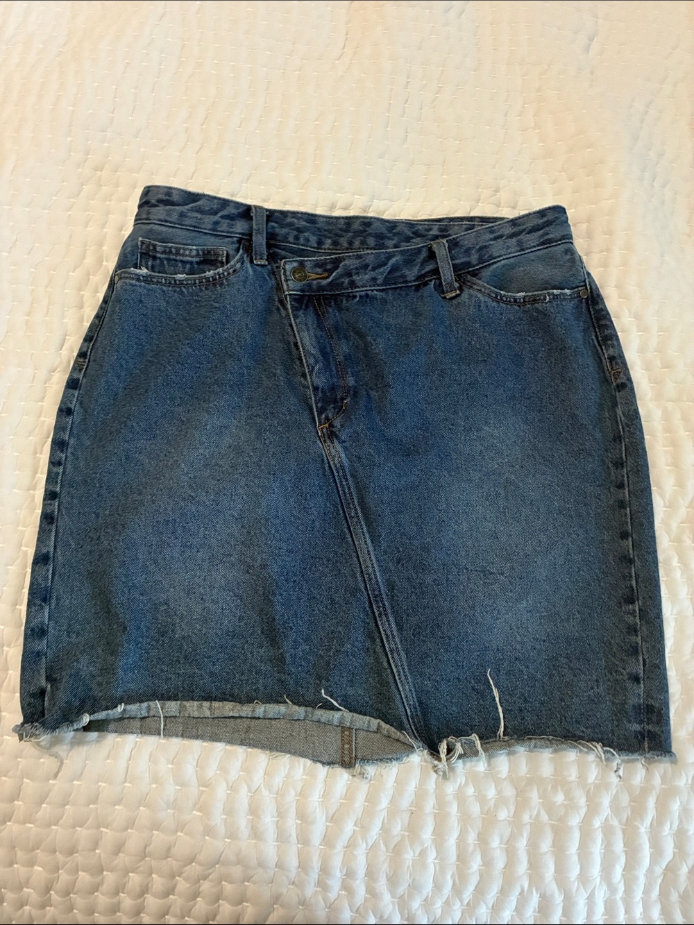 Sam Edelman denim Riley skirt